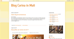Desktop Screenshot of carinainmali.blogspot.com