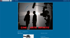 Desktop Screenshot of cinearteinfinito.blogspot.com