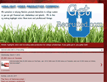 Tablet Screenshot of geturecruited.blogspot.com