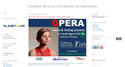 Desktop Screenshot of lideresamericanos.blogspot.com
