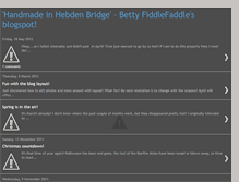 Tablet Screenshot of bettyfiddlefaddle.blogspot.com