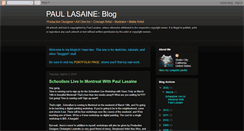 Desktop Screenshot of paullasaine.blogspot.com