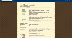 Desktop Screenshot of noveltrails.blogspot.com