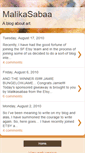Mobile Screenshot of malikasabaa.blogspot.com