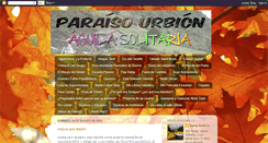 Desktop Screenshot of paraisourbion.blogspot.com