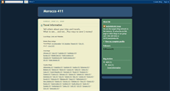Desktop Screenshot of morocco411.blogspot.com