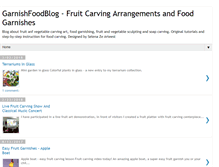 Tablet Screenshot of garnishfood.blogspot.com
