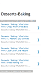 Mobile Screenshot of desserts-baking.blogspot.com