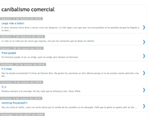 Tablet Screenshot of canibalismocomercial.blogspot.com