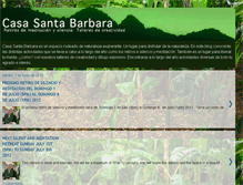 Tablet Screenshot of casasantabarbaramali.blogspot.com