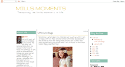 Desktop Screenshot of millsmoments.blogspot.com