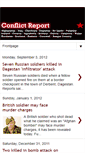 Mobile Screenshot of conflictreport.blogspot.com
