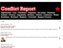 Tablet Screenshot of conflictreport.blogspot.com