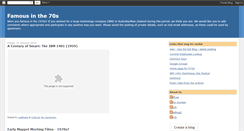 Desktop Screenshot of famous70.blogspot.com