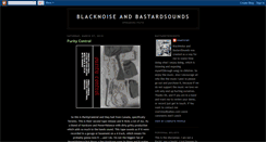 Desktop Screenshot of blacknoisebastard.blogspot.com