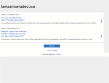 Tablet Screenshot of lamazmorradecuco.blogspot.com
