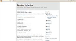 Desktop Screenshot of faniganyheter.blogspot.com