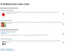 Tablet Screenshot of camu-camu.blogspot.com