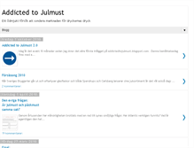 Tablet Screenshot of addictedtojulmust.blogspot.com