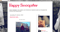 Desktop Screenshot of happy-smoopster.blogspot.com