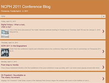 Tablet Screenshot of ncph2011.blogspot.com