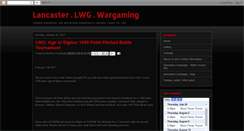 Desktop Screenshot of lancashiregaming.blogspot.com