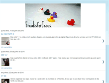 Tablet Screenshot of freaksforjesusfreaksforjesus.blogspot.com