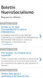 Mobile Screenshot of nuevosocialismops.blogspot.com