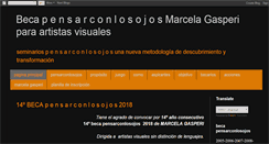 Desktop Screenshot of becapensarconlosojos.blogspot.com