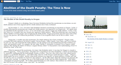 Desktop Screenshot of abolishcapitalpunishment.blogspot.com
