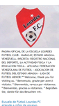 Mobile Screenshot of lourdesfutbolclub.blogspot.com
