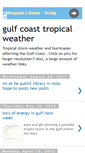 Mobile Screenshot of gulfcoasttropicalweather.blogspot.com
