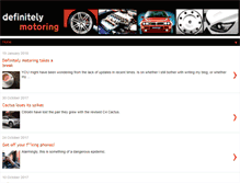 Tablet Screenshot of definitelymotoring.blogspot.com