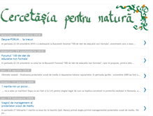 Tablet Screenshot of cercetasie-si-natura.blogspot.com