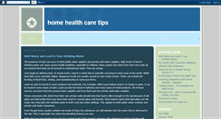 Desktop Screenshot of free-home-health-care-tips.blogspot.com