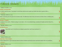 Tablet Screenshot of coloradogreenery.blogspot.com