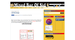 Desktop Screenshot of mixedbag-of-sid.blogspot.com