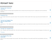 Tablet Screenshot of penyakitpanu.blogspot.com