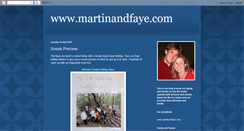 Desktop Screenshot of martinandfaye.blogspot.com