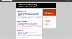 Desktop Screenshot of maxmuscleboston.blogspot.com