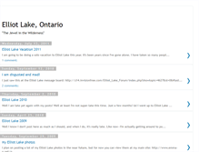 Tablet Screenshot of elliotlakeontario.blogspot.com