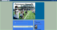 Desktop Screenshot of crossfitpotomac.blogspot.com