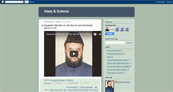 Desktop Screenshot of islamandscienceblog.blogspot.com