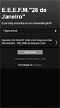 Mobile Screenshot of escolaestadual28dejaneiro.blogspot.com