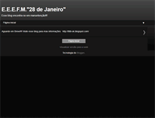 Tablet Screenshot of escolaestadual28dejaneiro.blogspot.com