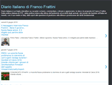 Tablet Screenshot of francofrattinidiarioitaliano.blogspot.com