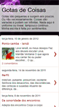 Mobile Screenshot of gotasdecoisas.blogspot.com