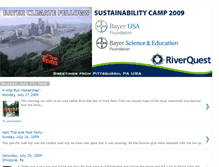 Tablet Screenshot of bayercamp09.blogspot.com