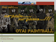 Tablet Screenshot of otaipaintball.blogspot.com