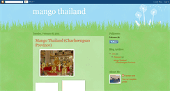 Desktop Screenshot of mango-thai.blogspot.com